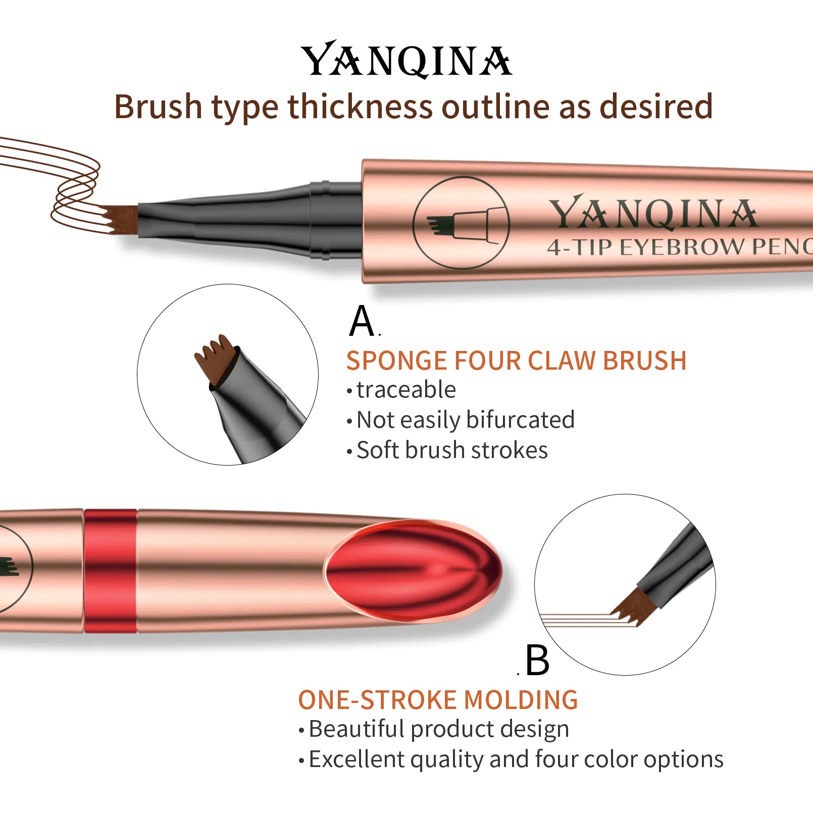 Waterproof Eyebrow Pencil